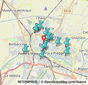 Mappa Vicolo del Poschi, 56127 Pisa PI, Italia (1.19231)