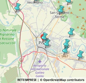 Mappa Palazzo Toscanelli, 56127 Pisa PI, Italia (6.08462)