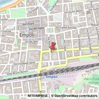 Mappa Via Giovanni da Empoli, 20, 50053 Empoli, Firenze (Toscana)