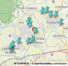 Mappa Via dei Caduti Dell'Arma dei Carabinieri, 56029 Santa Croce sull'Arno PI, Italia (2.16067)