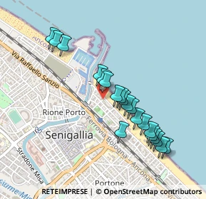 Mappa Via Quintino Sella, 60019 Senigallia AN, Italia (0.446)