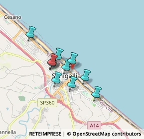 Mappa Via Quintino Sella, 60019 Senigallia AN, Italia (1.27455)