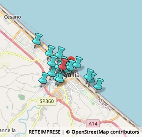 Mappa Via Quintino Sella, 60019 Senigallia AN, Italia (1.0835)