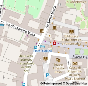 Mappa Via L'Arancio, 56100 Pisa PI, Italia (0.04583)