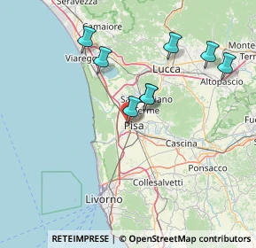 Mappa Via Andrea Pisano, 56122 Pisa PI, Italia (21.34)