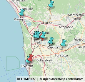 Mappa Via Santa Lucia, 56023 Cascina PI, Italia (11.35615)