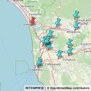 Mappa Via Ludovico Coccapani, 56127 Pisa PI, Italia (12.83467)