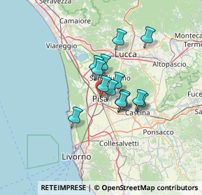 Mappa Via San Francesco, 56127 Pisa PI, Italia (8.70357)