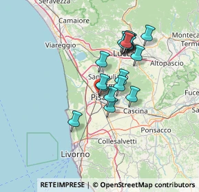 Mappa Via Ludovico Coccapani, 56127 Pisa PI, Italia (11.20722)