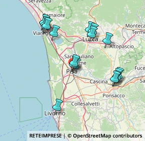 Mappa Via San Francesco, 56127 Pisa PI, Italia (15.92167)