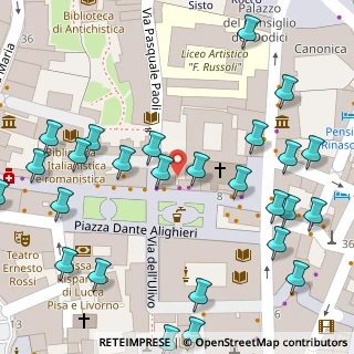 Mappa Via Pasquale Paoli, 56127 Pisa PI, Italia (0.08077)