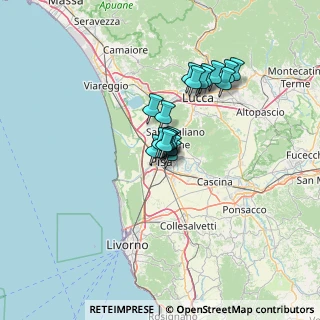 Mappa Via Pasquale Paoli, 56127 Pisa PI, Italia (9.23222)