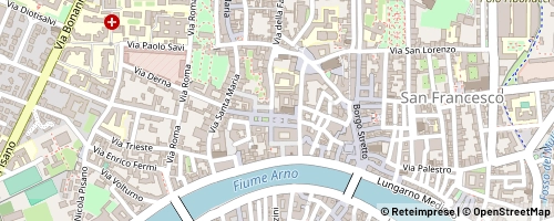 Mappa Pisa