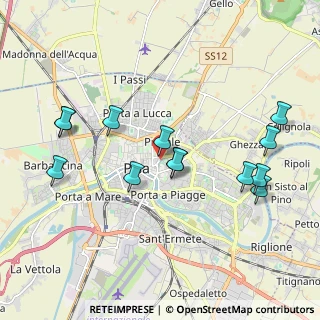 Mappa Via Edmondo de Amicis, 56127 Pisa PI, Italia (2.09846)