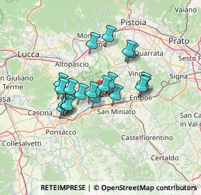 Mappa Via Giovanni Verga, 56029 Santa Croce sull'Arno PI, Italia (10.5145)