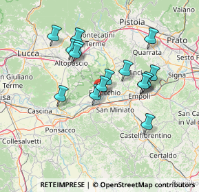 Mappa Via Giovanni Verga, 56029 Santa Croce sull'Arno PI, Italia (12.99188)