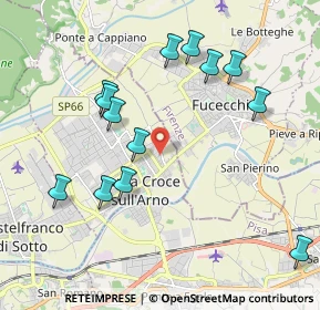 Mappa Via Giovanni Verga, 56029 Santa Croce sull'Arno PI, Italia (2.16077)