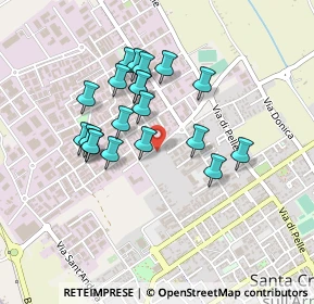 Mappa Viale Antonio Meucci, 56029 Santa Croce sull'Arno PI, Italia (0.3915)