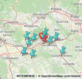 Mappa , 56029 Santa Croce sull'Arno PI, Italia (10.35545)