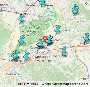 Mappa , 56029 Santa Croce sull'Arno PI, Italia (8.7335)