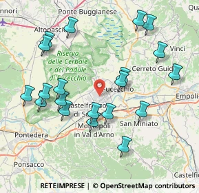 Mappa , 56029 Santa Croce sull'Arno PI, Italia (8.6115)