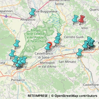 Mappa , 56029 Santa Croce sull'Arno PI, Italia (11.5005)