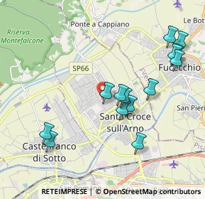 Mappa Viale Antonio Meucci, 56029 Santa Croce sull'Arno PI, Italia (2.11286)