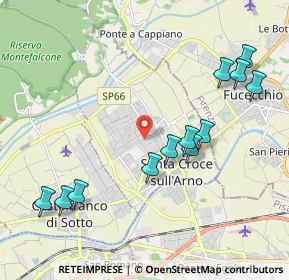 Mappa , 56029 Santa Croce sull'Arno PI, Italia (2.28417)