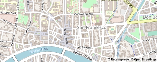 Mappa Pisa