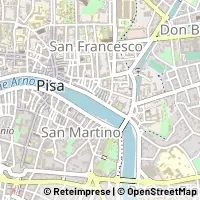 Mapa Pisa
