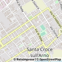 Karta Santa Croce sull'Arno