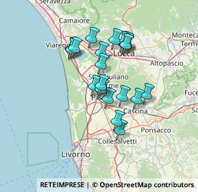 Mappa Via Renato Fucini, 56127 Pisa PI, Italia (11.2915)