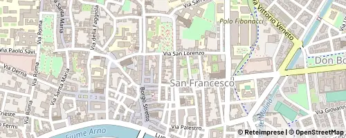 Mappa Pisa