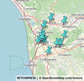 Mappa Via Felice Tribolati, 56127 Pisa PI, Italia (9.2375)