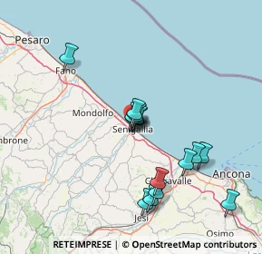 Mappa Via Pasubio, 60019 Senigallia AN, Italia (13.06667)