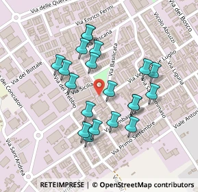 Mappa Via Emilia Romagna, 56029 Santa Croce sull'Arno PI, Italia (0.2085)