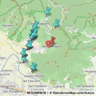 Mappa Via delle Badie, 56011 Calci PI, Italia (1.9945)