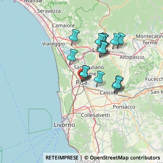 Mappa Via Guglielmo Oberdan, 56127 Pisa PI, Italia (12.27611)