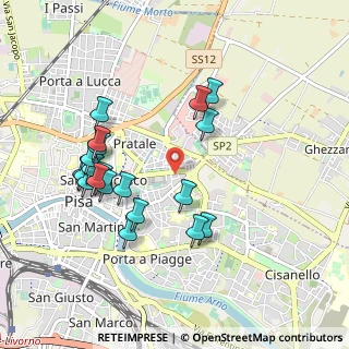 Mappa Via San Giovanni Bosco, 56127 Pisa PI, Italia (0.9845)