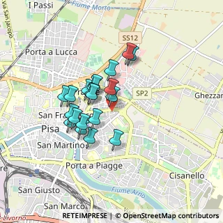 Mappa Via San Giovanni Bosco, 56127 Pisa PI, Italia (0.693)