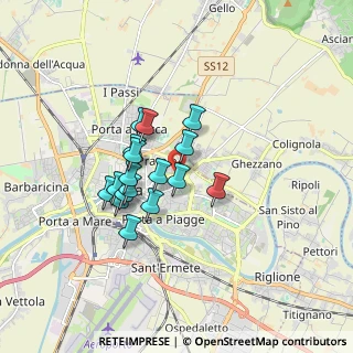 Mappa Via San Giovanni Bosco, 56127 Pisa PI, Italia (1.32706)