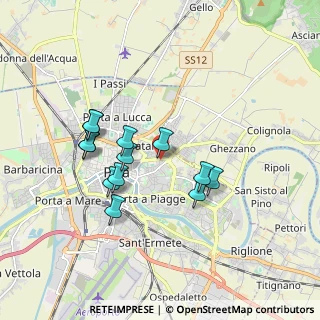 Mappa Via San Giovanni Bosco, 56127 Pisa PI, Italia (1.62)