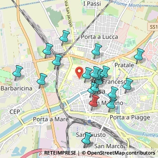 Mappa Via Roma, 56126 Pisa PI, Italia (1.008)