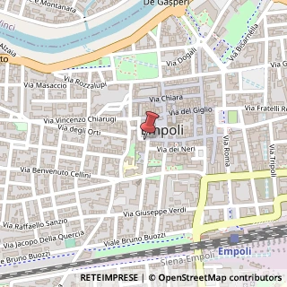 Mappa Via Giuseppe del Papa, 115, 50053 Empoli, Firenze (Toscana)