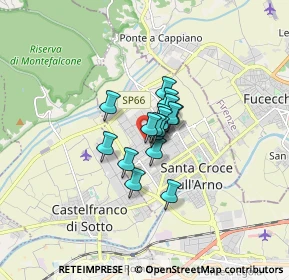 Mappa Via Sicilia, 56029 Santa Croce sull'Arno PI, Italia (0.79824)