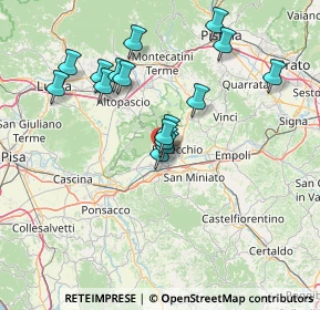 Mappa Via Sicilia, 56029 Santa Croce sull'Arno PI, Italia (13.6325)