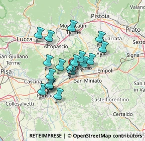 Mappa Via Sicilia, 56029 Santa Croce sull'Arno PI, Italia (10.729)