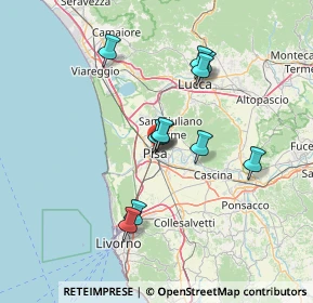 Mappa Piazza San Francesco, 56127 Pisa PI, Italia (12.29545)