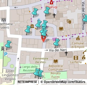 Mappa Largo della Resistenza, 50053 Empoli FI, Italia (0.101)