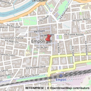 Mappa Via Giuseppe del Papa, 46, 50053 Empoli, Firenze (Toscana)